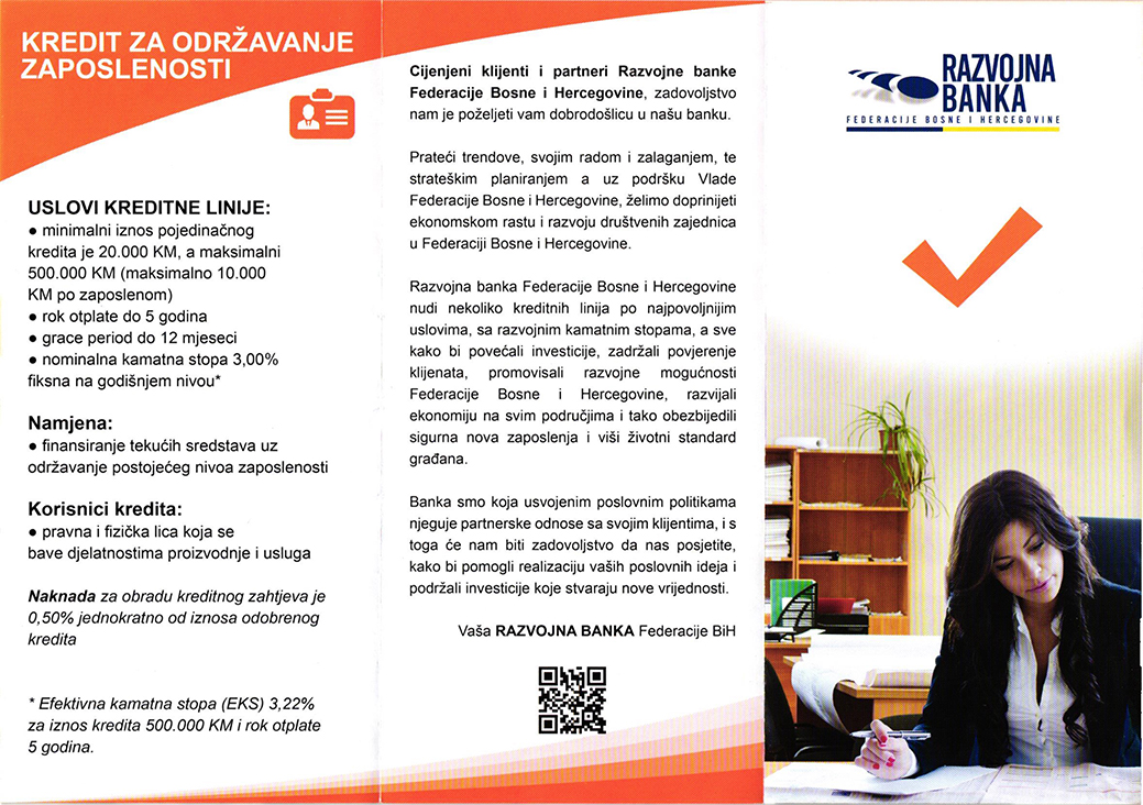 Kredit za održavanje zaposlenosti 2